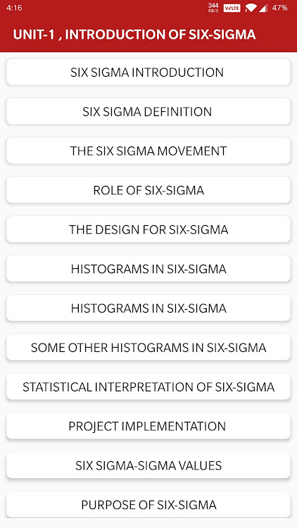 Learn Six Sigma - 1.11 - (Android)