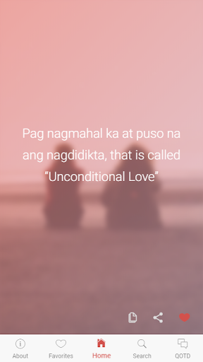 Tagalog Love Quotes Screen 2