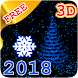 ❄️3D New Year 2018 LWP fre