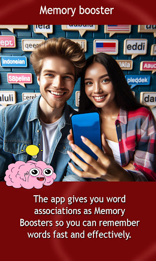 Android application Learn Indonesian -LingoLinks screenshort