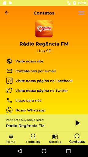 Regência FM Screen 2