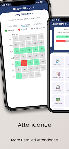 Android application AMVAMC Student CMS screenshort