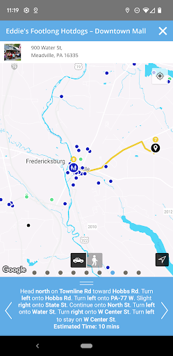 Screenshot of Visit Crawford
