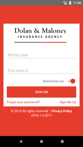 Android application Dolan & Maloney Ins Online screenshort