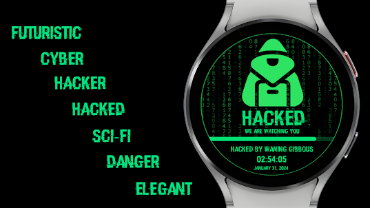 Hacker Watch Face
