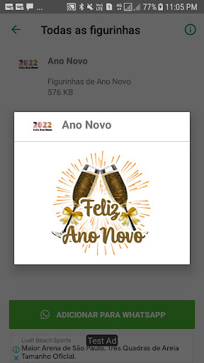 Android application São João, Natal e Ano Novo screenshort
