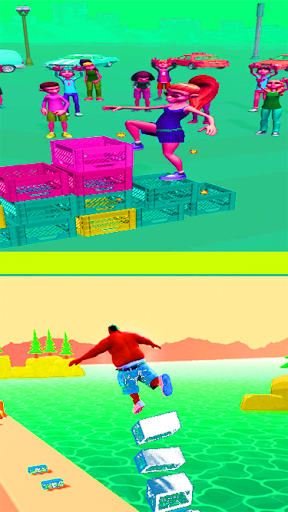 Milk Crate Challenge Game 3D