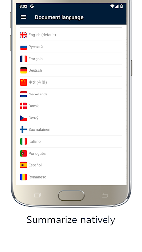SemanTer - Text summarizer Screen 3