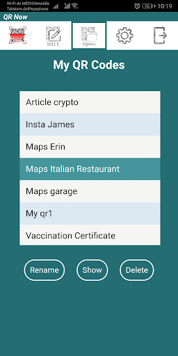 QR Edit Screen 3