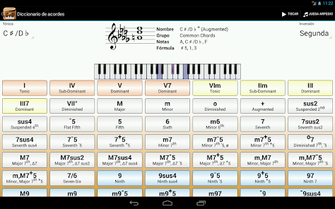 Piano Companion:acordes,escala Apps en Google
