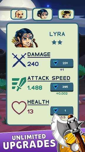 Demon Heroes: IDLE Slayer Screen 2