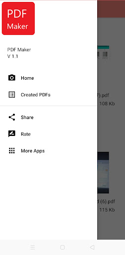 PDF Maker, Convert JPG To PDF Screen 2