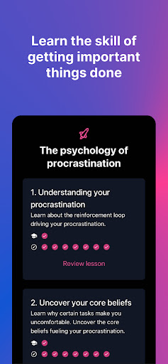 Doer: Overcome Procrastination Screen 2
