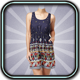 Collage Girl Dress Suit icon