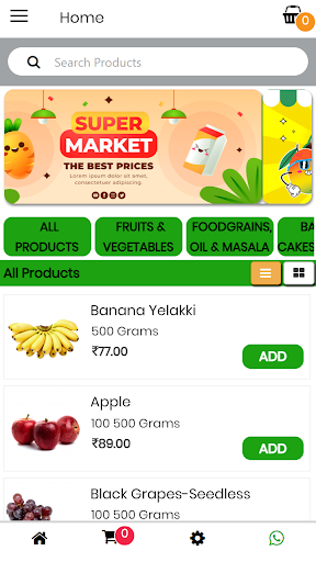 Green Market Screen 2