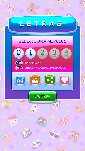 Android application Letras: Aprende a leer sílabas screenshort