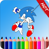 Sonic -Coloring Book icon