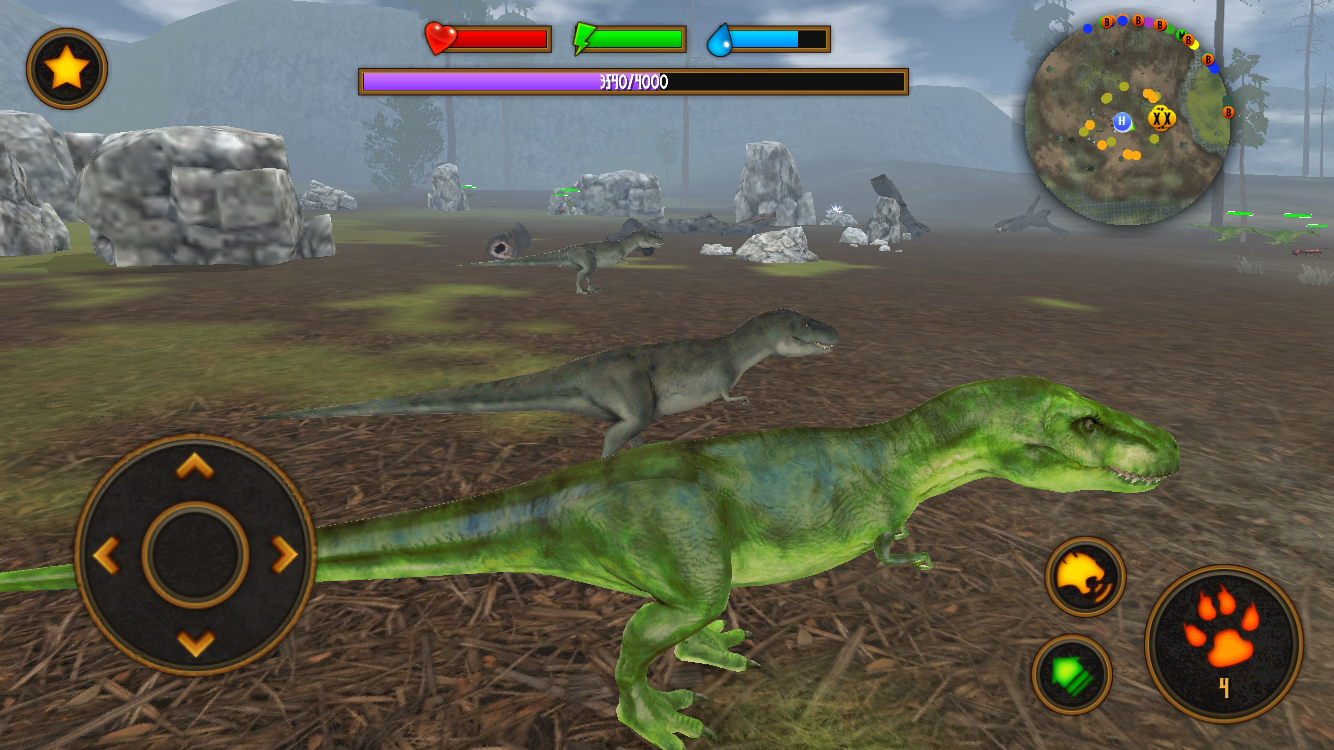 Android application Clan of T-Rex screenshort