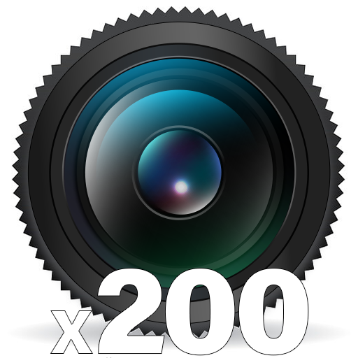 Zoomkamera-App und Fotoeditor