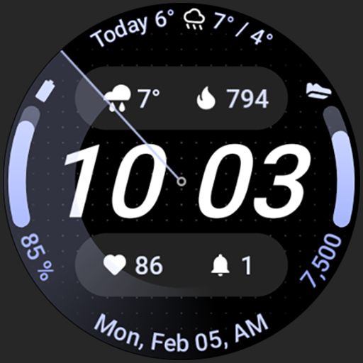 Nord SE: Wear OS 4 watch face logo