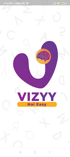 Android application Vizyy screenshort