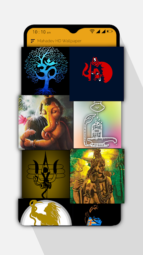 Android application Mahadev HD Wallpaper screenshort