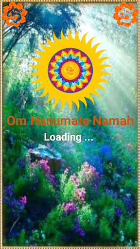 Android application Om Hanumate Namah screenshort