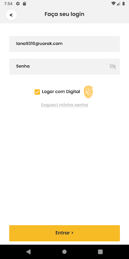 Android application Vibank - Conta Digital screenshort