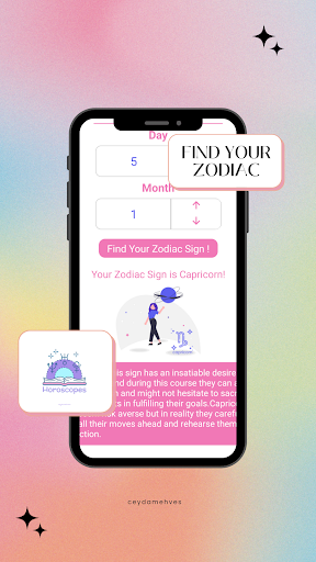 Zodiac Sign Screen 2
