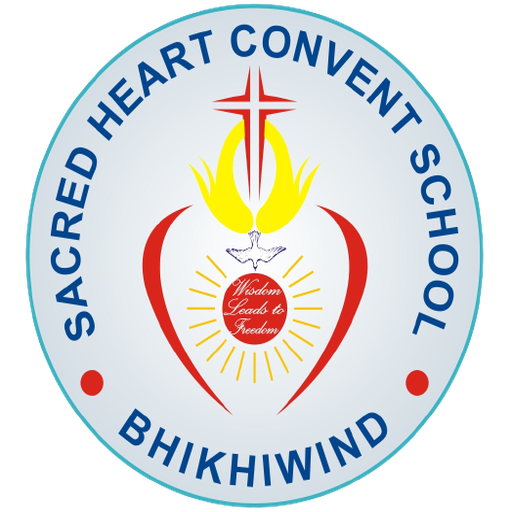 Sacred Heart School Bhikhiwind logo