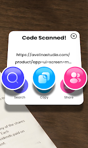 Lecteur code QR - Scanner PDF