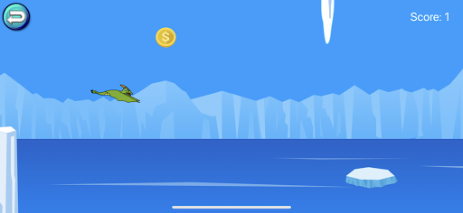 Flappy Dino - Games for kids Screen 2