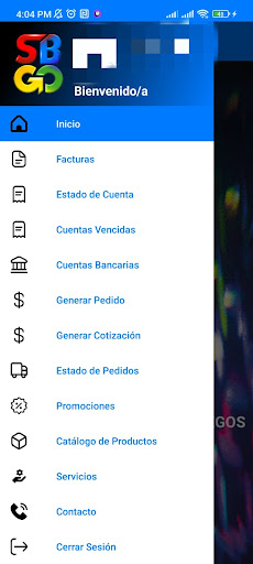 Android application SBGo screenshort