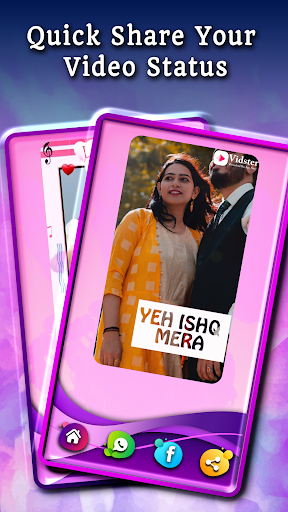 Love Video Status Maker - Vidster