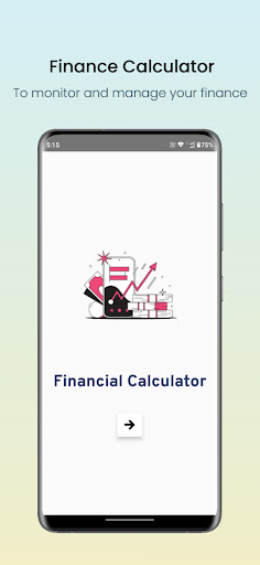 Android application EMI & Finance Calculator screenshort