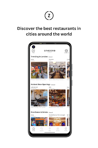 onezone - Curated Discovery Screen 2