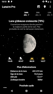 Aperçu de l'application