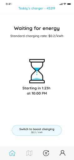 Android application Dynamic Charging screenshort