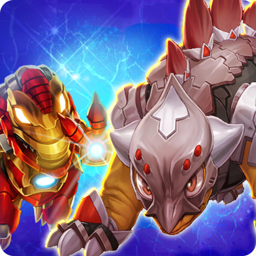 Dino War Stego VS Iron T-Rex