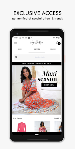 Virgo Boutique Screen 2