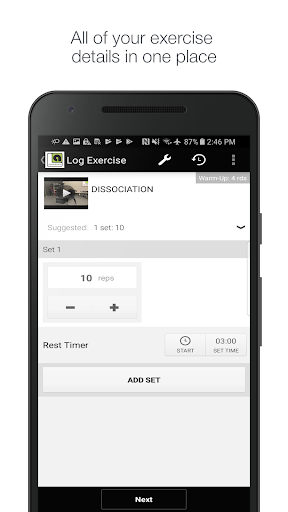 Live Athletic Performance Screen 3