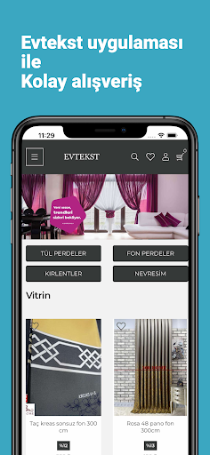 Android application Ev Tekst screenshort