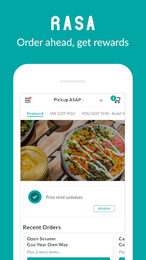 Android application RASA Rewards screenshort