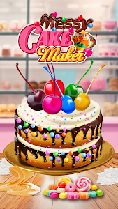 Messy Cake Maker Cooking Games Unknown
