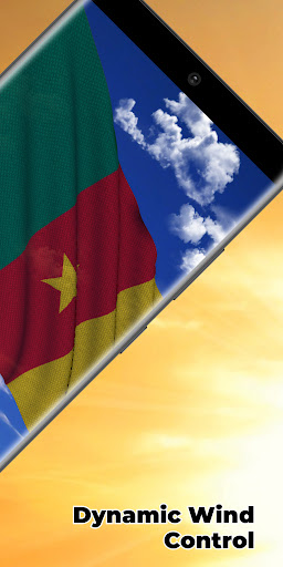 Cameroon Flag Live Wallpaper Screen 2