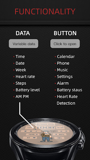 Funny Single For Wear OS Screen 2