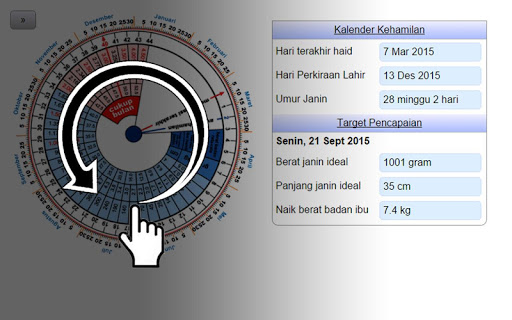 Kalender Kehamilan Screen 2