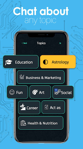 GeniAi Voice Assistant Chatbot Screen 2