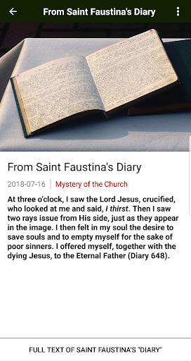 Saint-Faustina.org Screenshot 3 - AppWisp.com