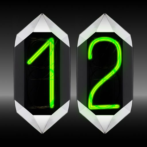 Dark Crystal Night Clock Green 1.0.2 Icon